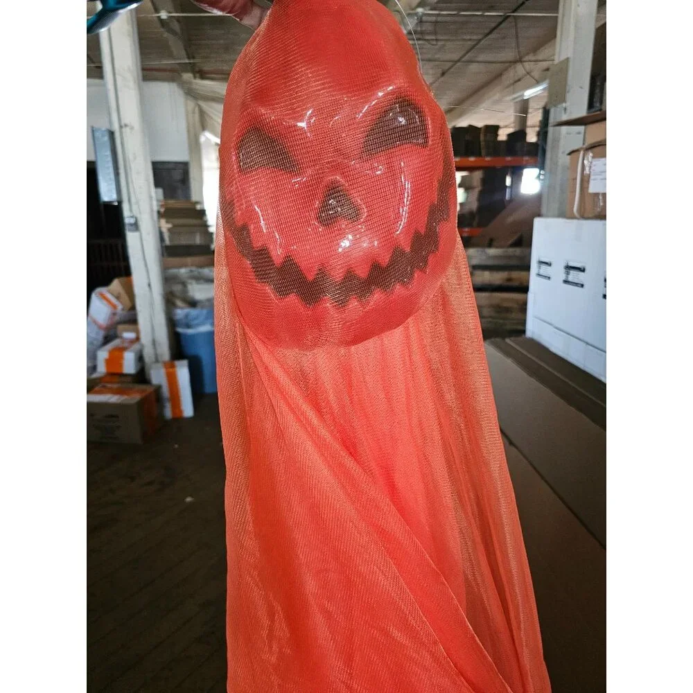Hanging pumpkin‎ mask Halloween prop lawn decor